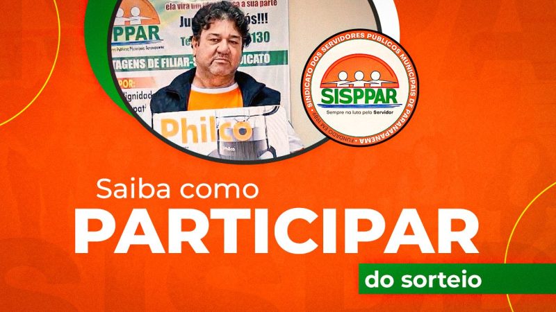 Associados do SISPPAR já estão concorrendo a um liquidificador de última geração em mais um sorteio especial