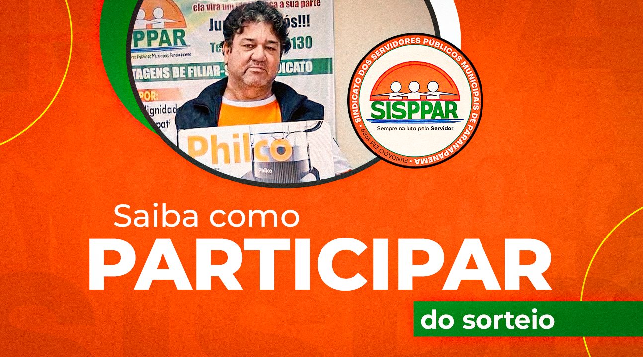 Associados do SISPPAR já estão concorrendo a um liquidificador de última geração em mais um sorteio especial